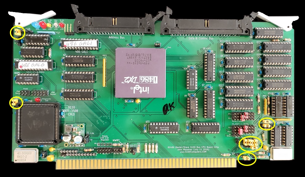 S100 Computers - 80486 CPU Board